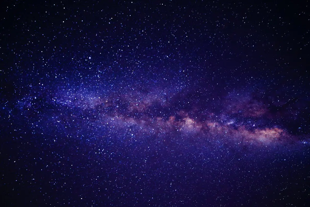 Aesthetic Galaxy Definition Quote Instagram Post (1200 x 800 px)